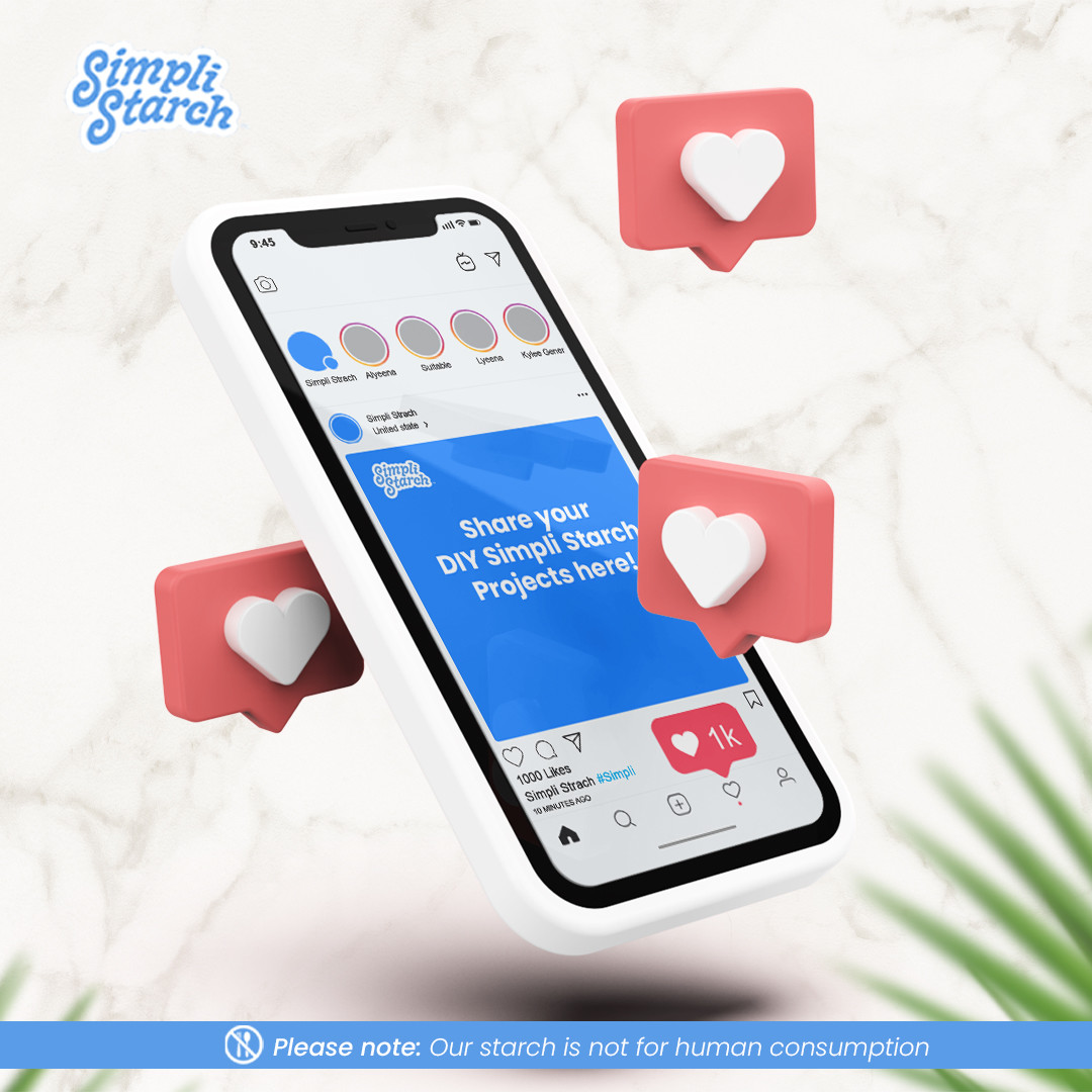 Do you have a project you want to share? 

We want to see! 

Pics or it didn’t happen! Snap a couple of photos of your Simpli Starch arts project and post them in the comments below!👇👇

Get yours here: 👉simplistarch.com 

#simplistarch #starch #laundry #project #art