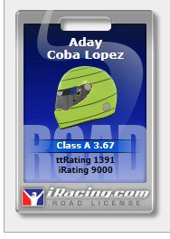 Desde 2015 en los 8k, ya iba siendo hora de subir un escalón más en #iRacing 

9️⃣ you're welcome👋