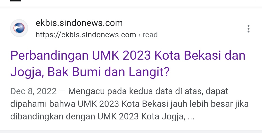 MENGAPA ada ketimpangan upah minimum yang ekstrem antara kota Jogja dengan Bekasi?

Padahal, biaya hidup di kedua tempat tersebut cenderung sama. Dan dari sisi biaya tanah/rumah, justru lebih mahal di kota Jogja. Lantas, apa penyebab utama ketimpangan upah di kedua kota tersebut?