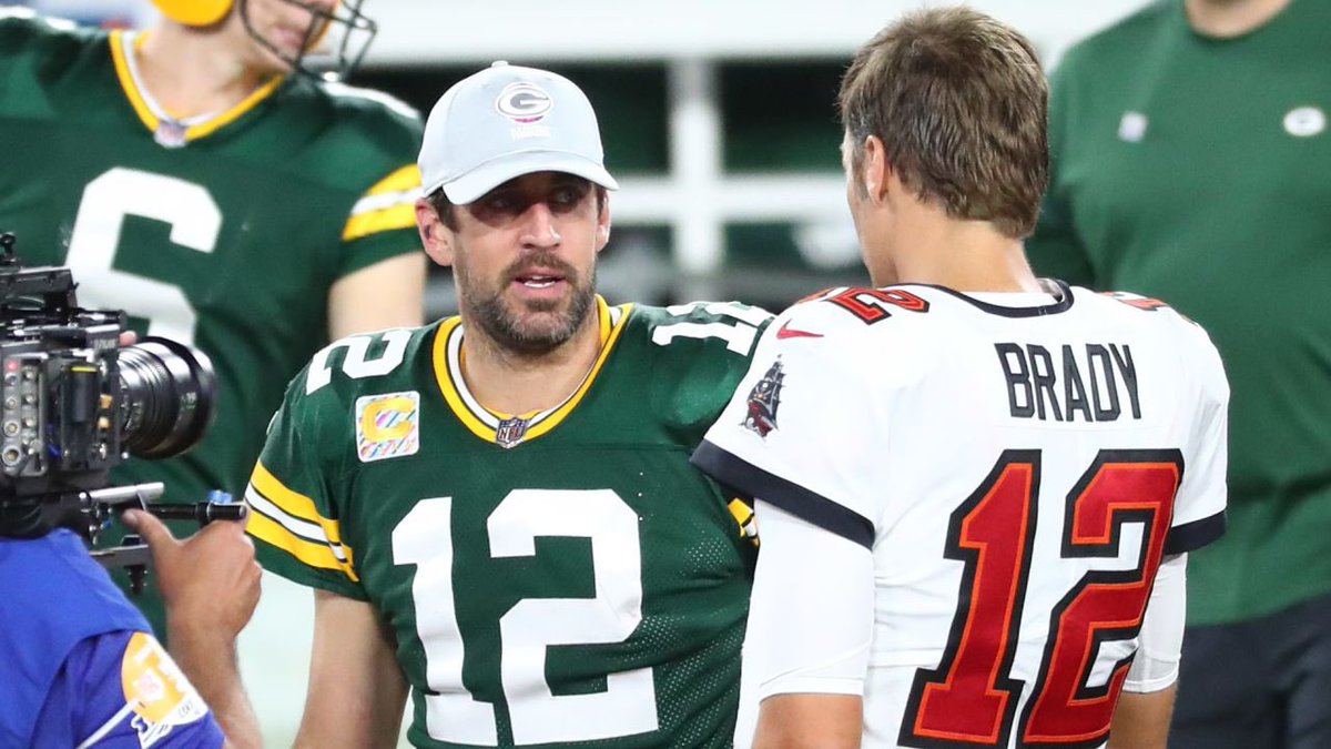 freezesports1's tweet photo. Unpopular opinion: Tom Brady was never at one moment better than Aaron Rodgers in his career. 

Don’t let his superteams and consistent top 10 defenses fool you. https://t.co/1SnhZzmowu