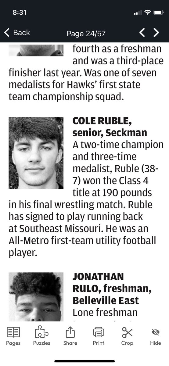 Seckman Football (@shs_jaguarfb) on Twitter photo Congrats <a href="/ColeRuble/">Cole Ruble</a> for being named <a href="/STLhssports/">STLhighschoolsports</a> 1st Team All-Metro for wrestling. Great job Cole! <a href="/JaguarAthletics/">Seckman Athletics/Activities 🐆</a> Congrats <a href="/ColeRuble/">Cole Ruble</a> for being named <a href="/STLhssports/">STLhighschoolsports</a> 1st Team All-Metro for wrestling. Great job Cole! <a href="/JaguarAthletics/">Seckman Athletics/Activities 🐆</a>