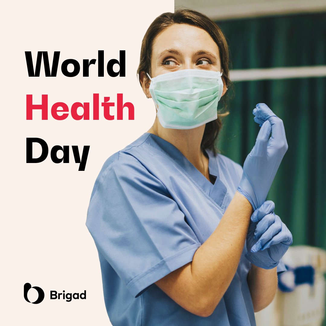 joinbrigad's tweet photo. It's world health day! 🌏 This year’s theme resonates particularly with us as a mission-driven company. Very proud to contribute to the healthcare sector by enabling professionals to be recognised and valued for their mission through Brigad.❤️‍🩹 #HealthForAll https://t.co/f3VP6HdLw9