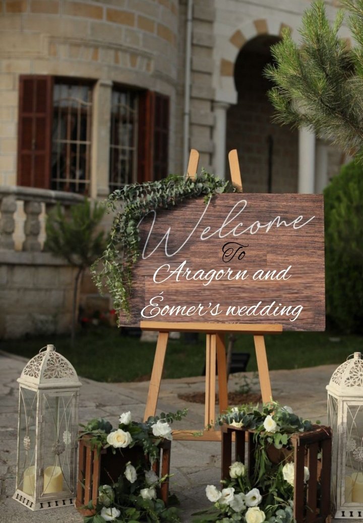 dearmithrandir's tweet photo. Welcome, welcome, everyone! We have gathered here to share Aragorn and Éomer's felicity, for today is the day of joy and happiness. The day of celebration and love, of Kings and their Kingdoms. *He smiles at everyone around him and continues his speech* #aramerwedding https://t.co/OvjbrmOdrT