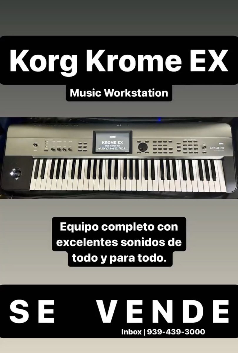 CXNet_'s tweet photo. 🚨🎹 SE VENDE 🎹🚨 https://t.co/5l9QLmNDYE