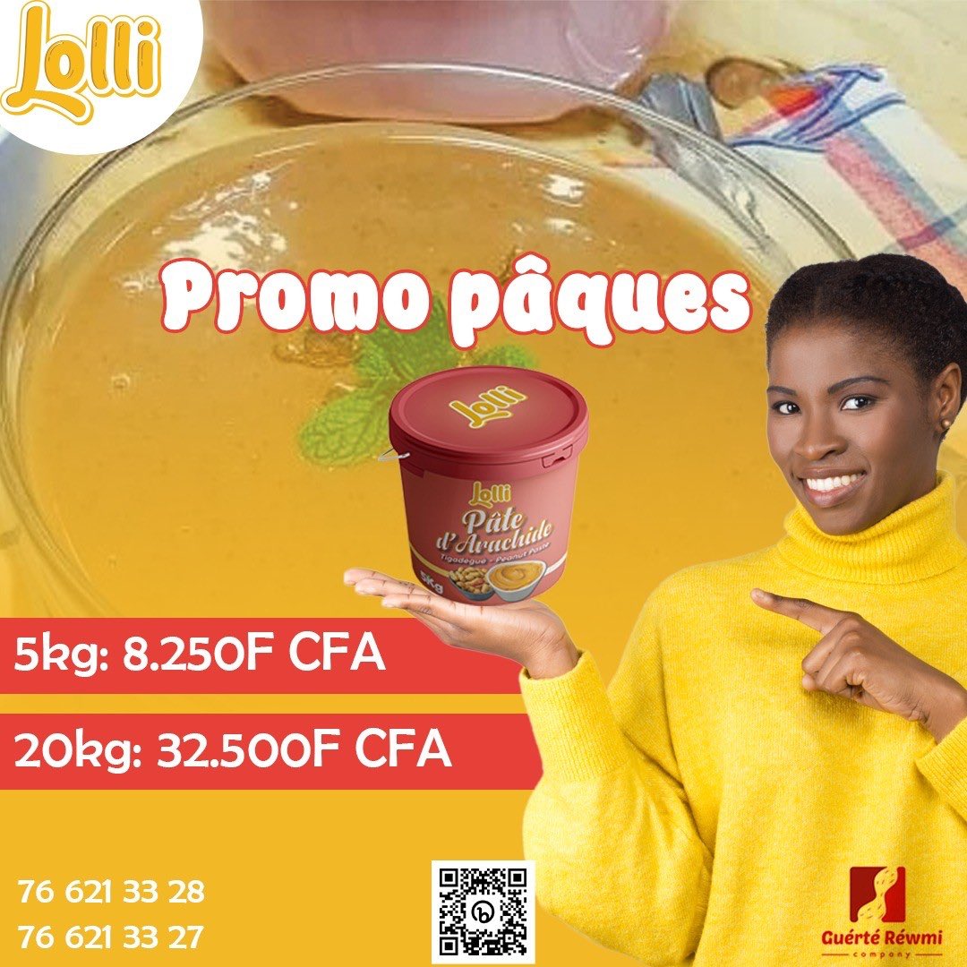 GuerteRewmi's tweet photo. Pâque djotte na 😊
Ba leigui amo tigadégué 🙀
Té LOLLI neik fi  🎉🥳
Commandèl gaaw, ndakh LOLLI mo aye thie Ngalakh 🤤

#Senegal #Africa #Paques2023 #kebetu #alimentation https://t.co/D7a40D8DYH