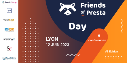 friendsofpresta's tweet image. Le Friends of Presta DAY#3 sera à Lyon le 12 Juin 2023.
C'est le rendez-vous de référence de la communauté tech autour de #PrestaShop.
Au menu : FoP Awards, conférences, convivialité.
shop.friendsofpresta.org/7-pass-fop-day…
Un mug FoP offert aux 20 premiers
#fopday #prestashop #lyon