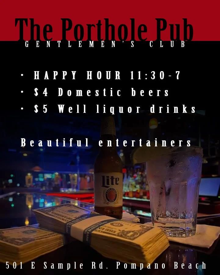 TW Pornstars SIBabes. Twitter. THE PORTHOLE PUB 501 E Sample Rd Pompano Beach • HAPPY. 213 PM