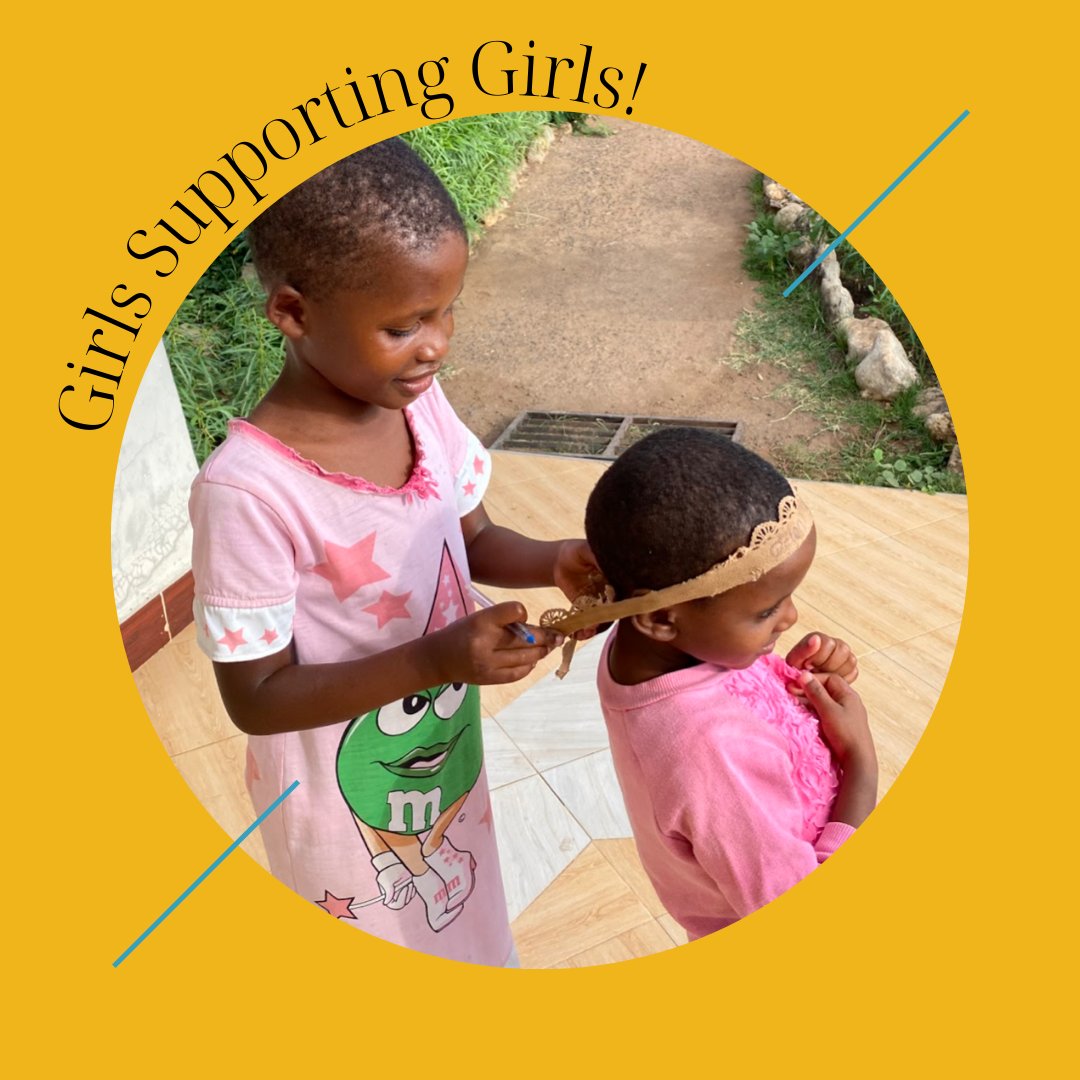Just a couple of girls supporting girls. Anitha (literally) is fixing Esther's crown during some dress-up play! 👸
.
#girlssupportinggirls #playtime #majengokids