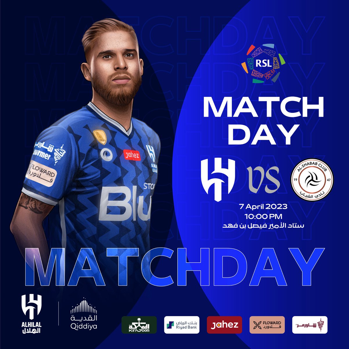 Alhilal_FC's tweet photo. ⏰ العاشرة نلتقي في الملز.. يلا يالأزررررق 💙

#الهلال https://t.co/PiGl6oeFqe