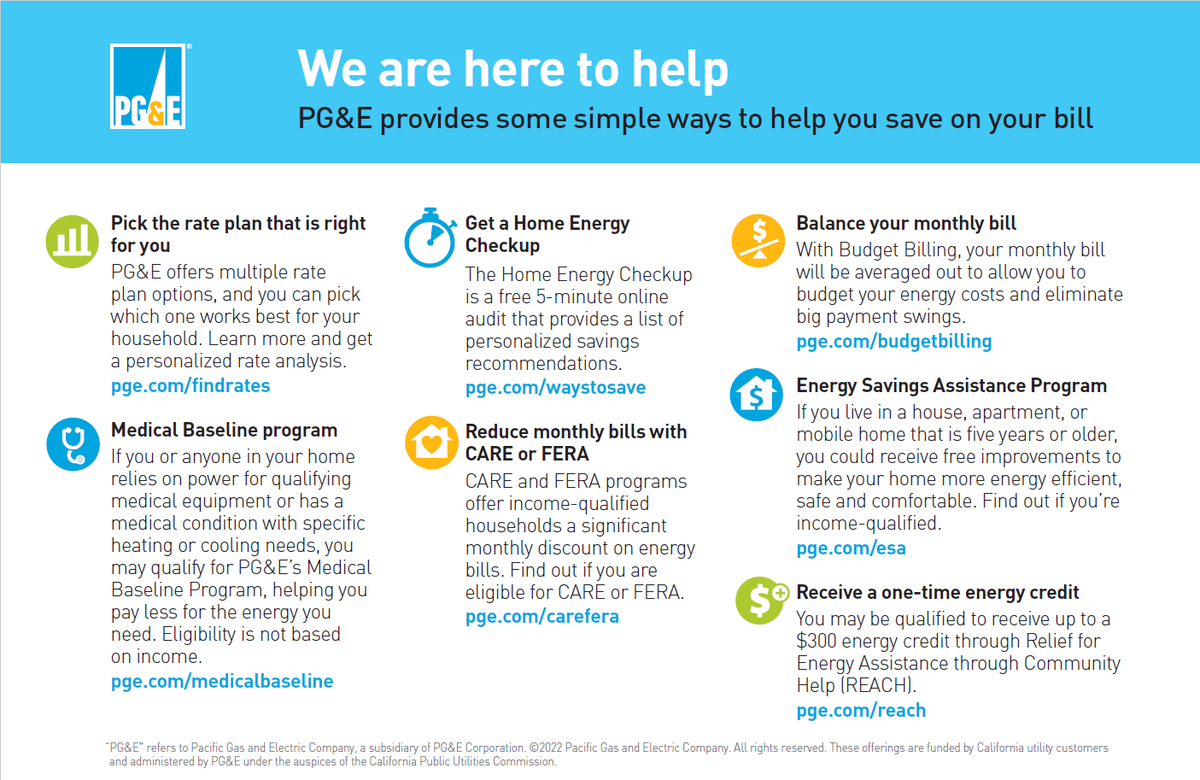 Pacific Gas & Electric (@PGE4Me) / Twitter