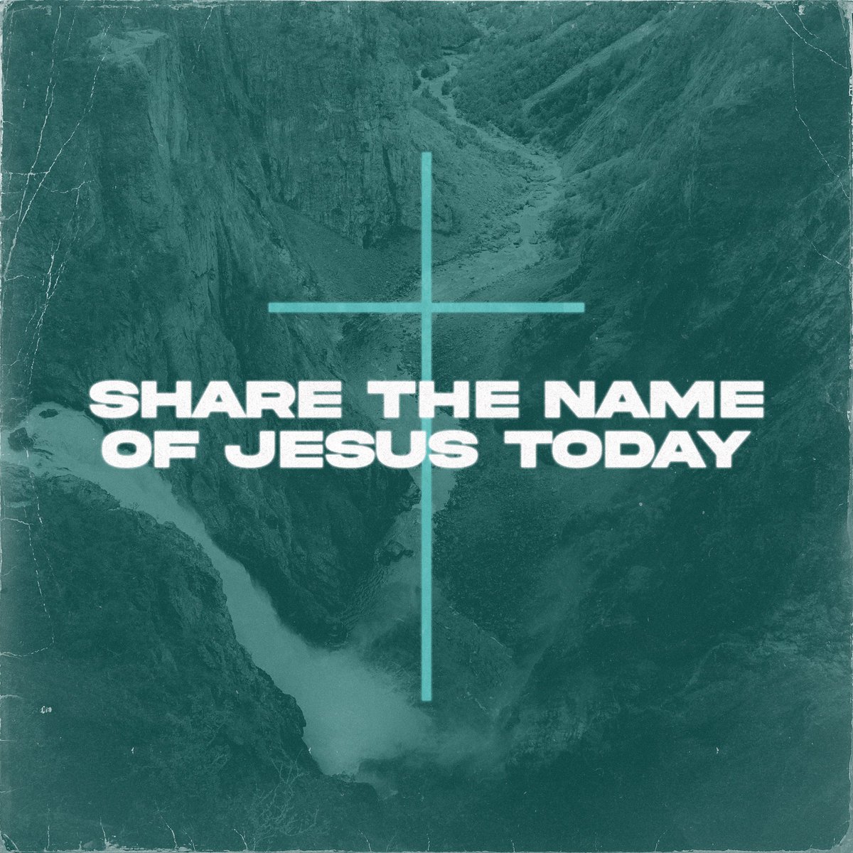 pinecrestchurch's tweet photo. The name of Jesus is too powerful to keep it quiet! Share the name of Jesus today! #TheName #EasterAtPinecrest https://t.co/HH3SjGjBQJ