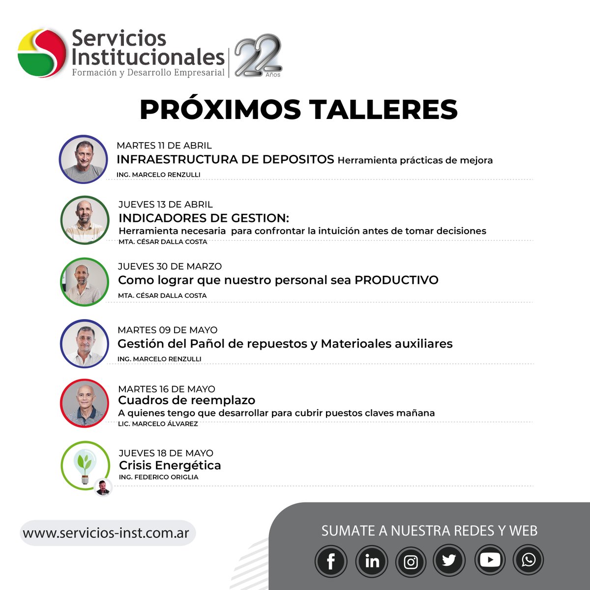 ServiciosInst's tweet photo. Inscripción
info@servicios-inst.com.ar
WS + 54 9 351 340-9149
https://t.co/XNjUmRBkl7
.
#GestiónEmpresarial #Gestión #Liderazgo #Alimentos #Calidad #Coaching #Comunicación #Distribucion #Logística #Management #NormasISO #RRHH #ServiciosInstitucionales #MásServiciosquenunca https://t.co/iAVWaVNmTc