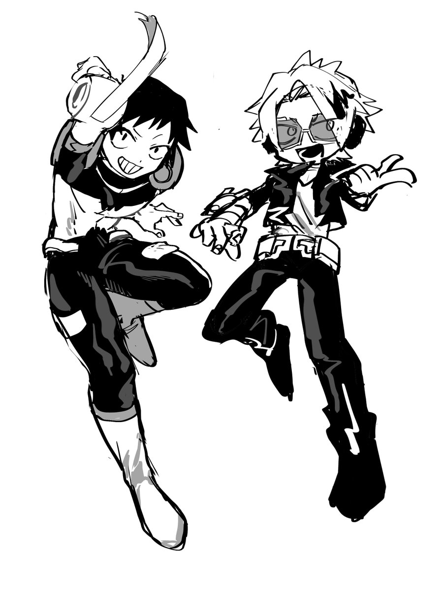 もそもそ描いてたセロくんとかみなり 
