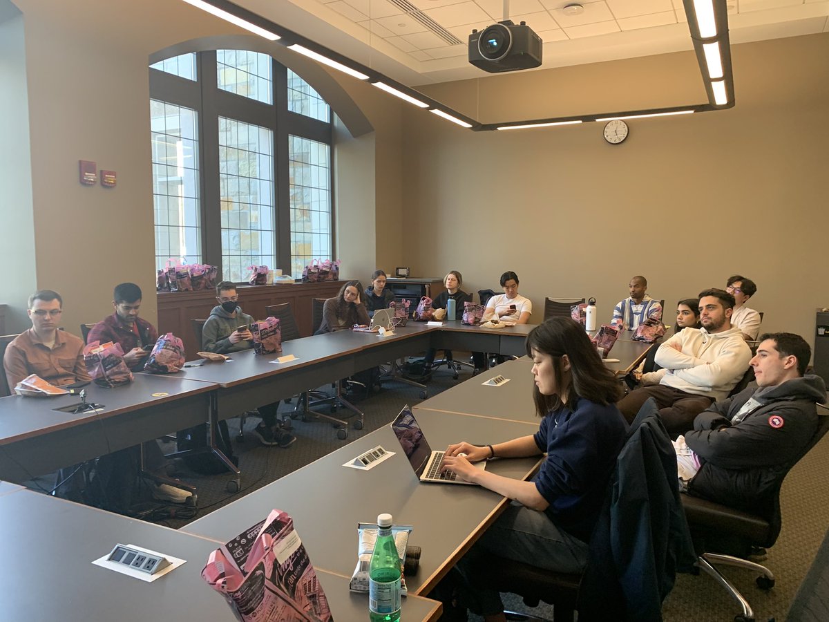 Mlawdala's tweet photo. ICYMI- this Monday, 1L @zmansoubi led Crypto Chat #3. His discussion regarding the intersection of productivity, inflation, and the wealth gap gave rise to a vibrant debate about the pros / cons of monetary policy-induced inflation in our financial system. Yay DALA!!! https://t.co/gjK21MYyKp