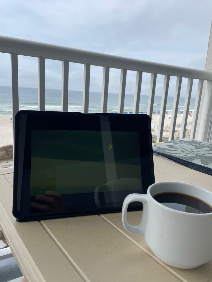 Not a bad way to enjoy the Masters.