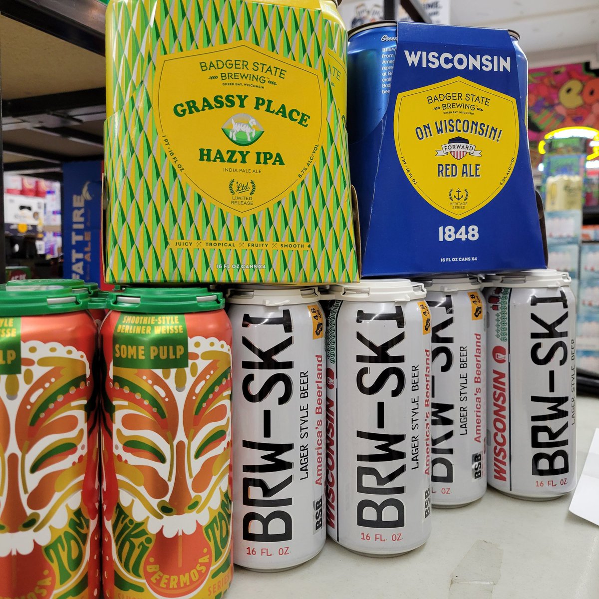 Discount Liquor Wauk (@discountliqwauk) on Twitter photo Enjoy a sample with <a href="/BadgerStateBeer/">Badger State Brewing</a> this afternoon while you shop! Pouring from 4-7! #craftbeer Enjoy a sample with <a href="/BadgerStateBeer/">Badger State Brewing</a> this afternoon while you shop! Pouring from 4-7! #craftbeer
