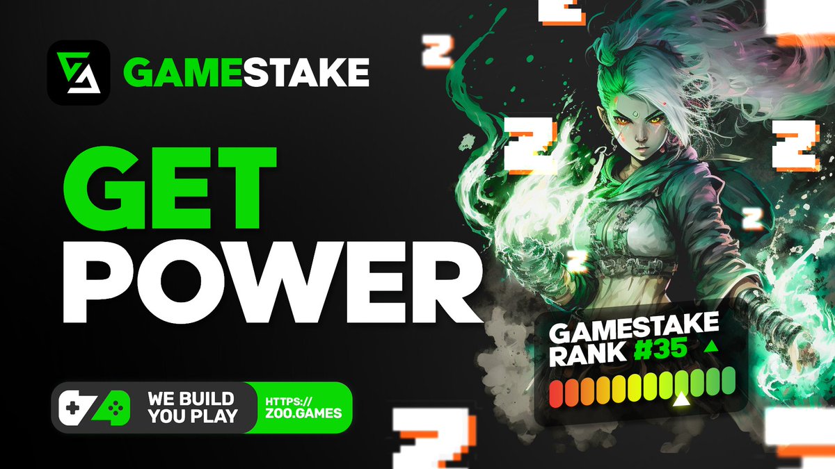 GameStake explained: the perfect #Playandearn model by #ZooGames!

Reshaping web3 gaming and how to earn rewards, nothing will ever be the same after #GameStake.

Make sure to read the article below to find out more👇

blog.zoo.one/reshape-the-wa…

#Web3gaming #P2E