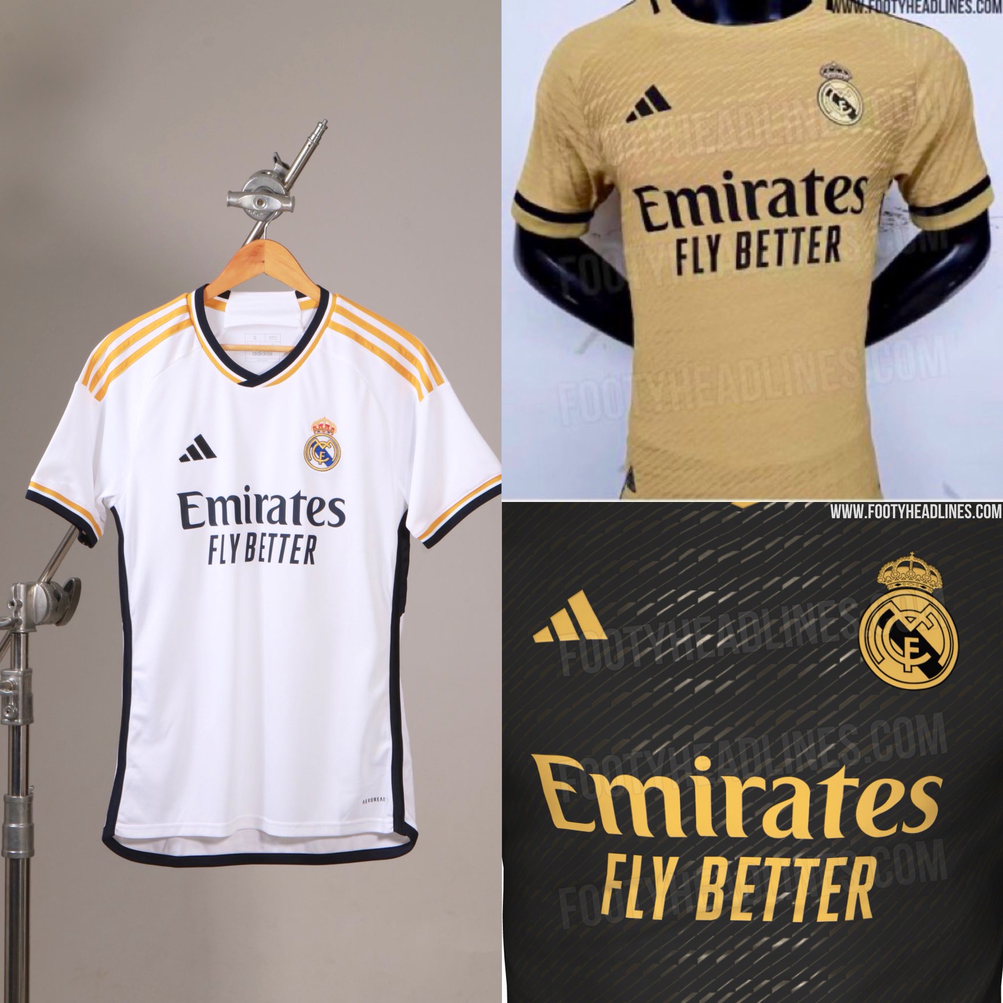 agricultores Dar una vuelta Generosidad Madrid Zone on Twitter: "👕 LEAKED: Real Madrid kits for 2023-2024, as per  latest leaks. ⚪️🌕⚫️ https://t.co/G38atOaFDk" / Twitter