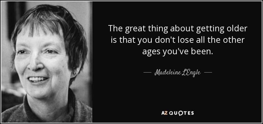 #Aging #AgingWithGrace #MadeleineLelengle