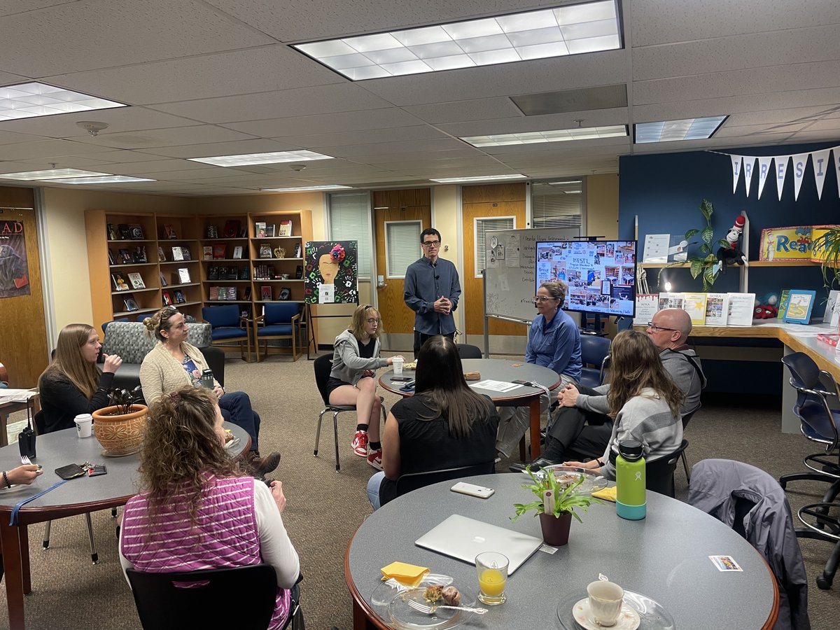 LHSTrojanWay's tweet photo. Hats off to our amazing media specialists who transform our library into a hub of knowledge & inspiration! Your efforts to curate the best resources and create a welcoming space for all is truly appreciated. Thank you for igniting a passion for learning in us all! 📚🌟 #HESTL https://t.co/dX4G8gH0ty
