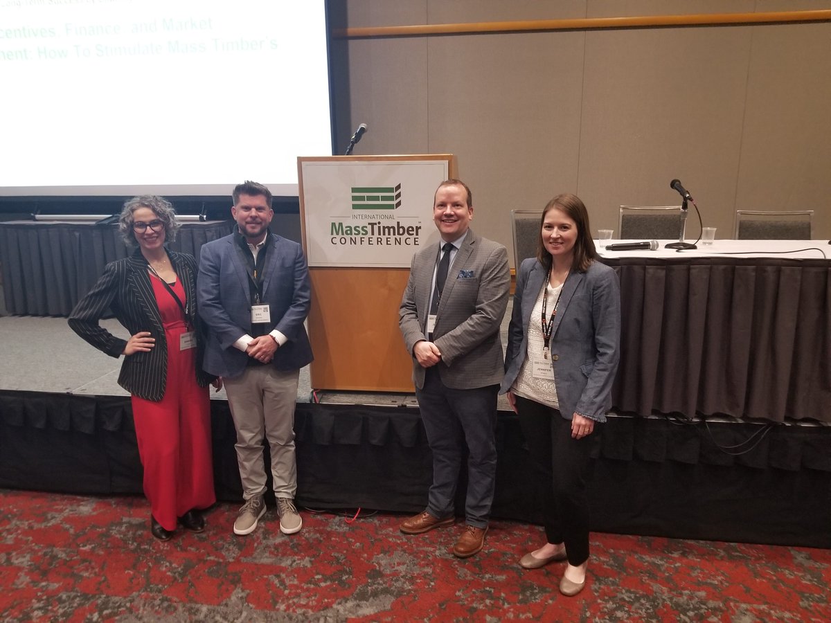 Mass Timber at MSU (@masstimberatmsu) on Twitter photo A #Michigan highlight at <a href="/MassTimberConf/">#MassTimberConference</a>: Sidney Filippis of <a href="/synecdochedesig/">SYNECDOCHE</a> spoke on #masstimber Southtown project in <a href="/AnnArbor/">Destination Ann Arbor</a> on a panel re working w/ #buildingcode officials. And @SandraLupien moderated a panel on #policy, #finance, and other ways to advance mass timber. A #Michigan highlight at <a href="/MassTimberConf/">#MassTimberConference</a>: Sidney Filippis of <a href="/synecdochedesig/">SYNECDOCHE</a> spoke on #masstimber Southtown project in <a href="/AnnArbor/">Destination Ann Arbor</a> on a panel re working w/ #buildingcode officials. And @SandraLupien moderated a panel on #policy, #finance, and other ways to advance mass timber.