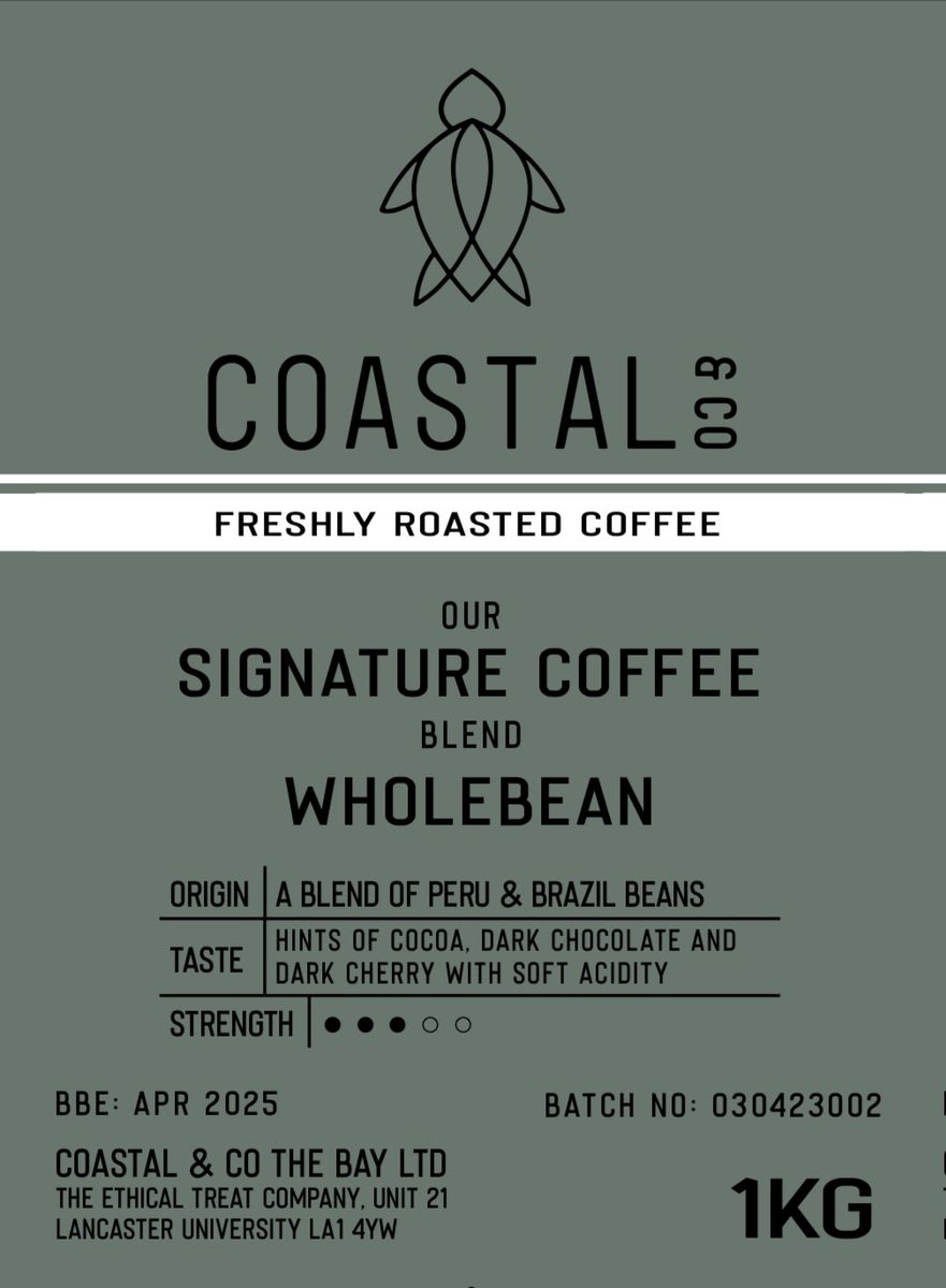 FromFarmToForks's tweet photo. New labels, new coffee, new zero emission coffee roaster. #coffeebreak 
#newcafe #lancastercatering https://t.co/QEAq0f1mQV