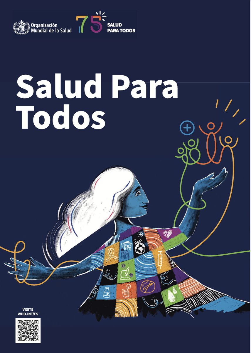AcorlCo's tweet photo. "Mediante el enfoque de la «salud para todos» se pretende que todas las personas gocen de buena salud para llevar una vida plena en un mundo pacífico, próspero y sostenible." - OMS https://t.co/gRKJw7jacI