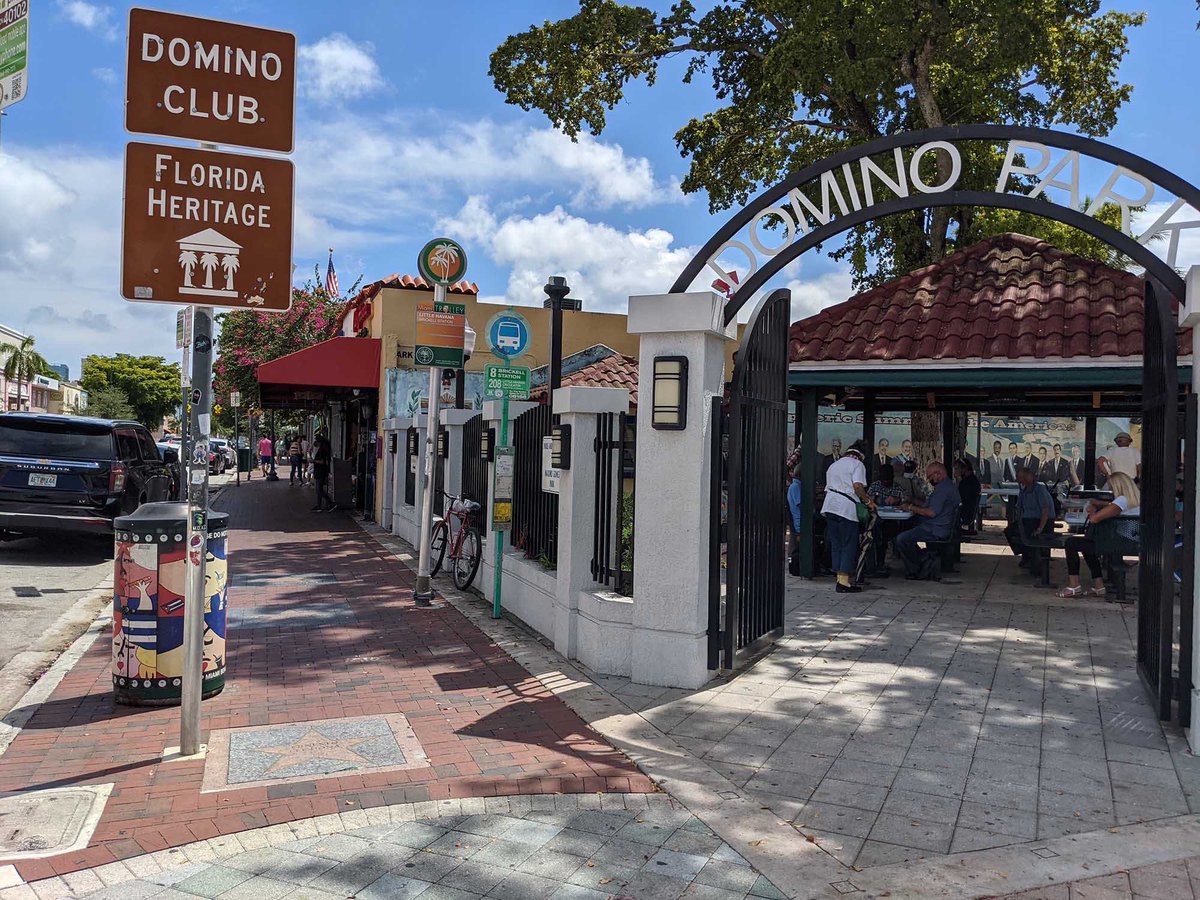 Step into a world of Cuban culture and community at Miami's iconic Domino Park! 🇨🇺☀️
.
.
.
.
#CasaCuba #FIU
#FIUCasaCuba 
#CubaLove
#CubanCommunity
#Cuba #Florida
#CubanosEnMiami #Family 
#DominoPark
