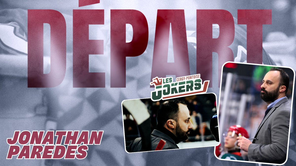 les_jokers's tweet photo. 𝐌𝐄𝐑𝐂𝐀𝐓𝐎

C'est avec un mélange de tristesse et de gratitude que nous annonçons aujourd'hui le départ de Jonathan Paredes, notre coach emblématique des Jokers. 💞

Jon, tu vas nous manquer, mais nous te souhaitons le meilleur pour la suite. Merci pour tout ! 🔴🟢 https://t.co/stdD4GeDSg