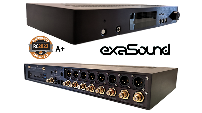 exaSound's tweet photo. https://t.co/KRNd913Ixi 
       Stereophile Recommended 2023
10 Years in a Row!
*  s88 Mark II Streaming DAC
Class A + in Digital Processors
*  Delta Server Mark II Class A +
Class A + in Disc &amp; File Players
*  Sigma Streamer Mark II
Highest Class A in Music Surround-Sound https://t.co/tQQ1OxTZQ0