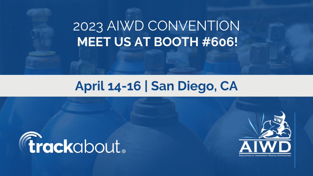 Trackabout's tweet image. We're exhibiting at AIWD's 2023 Convention starting next Friday in San Diego! Stop by booth #606 and say hi! 👋 We'd love to help elevate your business's operations this year. #trackwithtransparency
