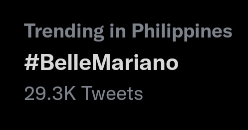 LOOK: DonBelle individual default tags is currently trending nationwide tonight with more than 20K tweets each one.

#DonBelle | #DONBELLEmpire 
#DonnyPangilinan | #BelleMariano