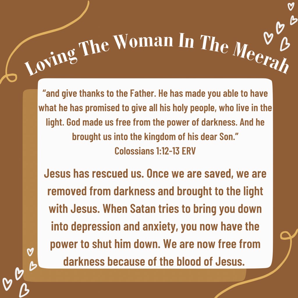 ameerah_little's tweet photo. New Blog Post๐ค๐ค! Click The Link In Bio!
#Jesus #God #godlovesyou #happy #ameerahlittle #lovingthewomaninthemeerah #seek #purpose #unique #fridaymotivation #blog #saved #john316 #sin #freedom #peace #life #bloggergirl #blackbloggers https://t.co/uskeozPuGo