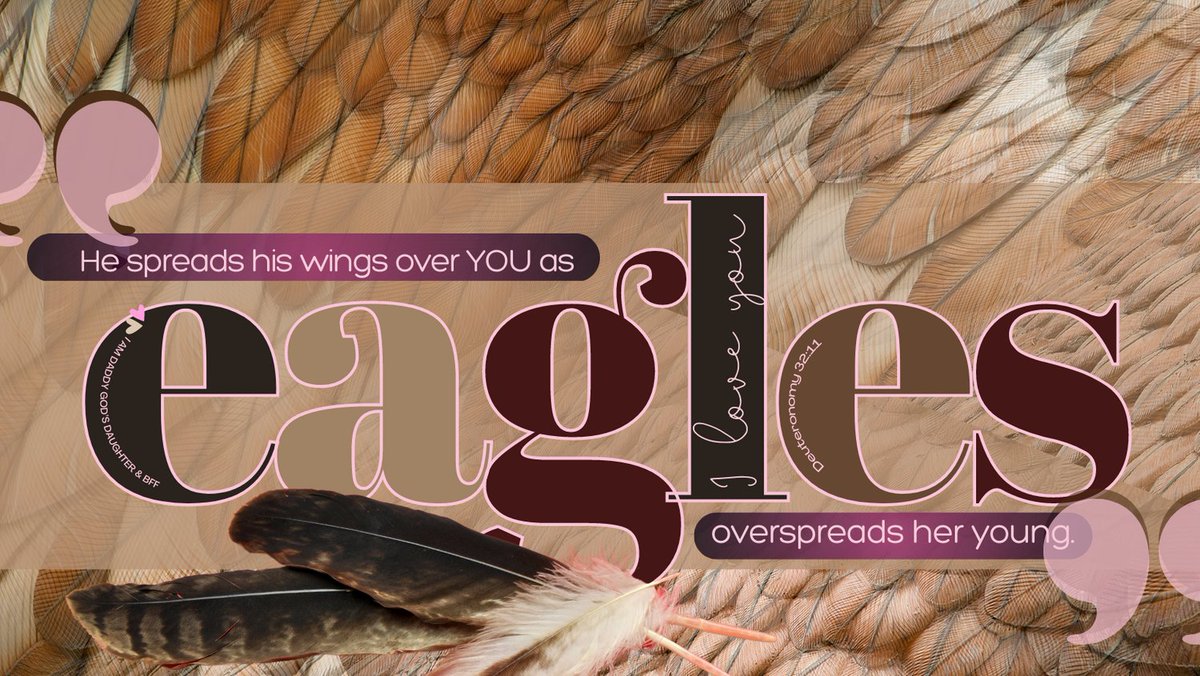 IamDaddyGodsBFF's tweet image. “He spreads his wings over you as eagles overspreads her young”. —Deut 32:11🦅 #Godslove #tendercare #tendermercy #tenderlove #love #fatherslove #mercy #godsgrace #forgiveness #favour #lovingkindness #kindness #Godisgood #eagle #eaglewings #parent #child #safeplace #DaddyGod