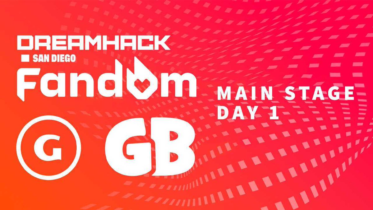 Get ready DreamHack! Fandom, <a href="/GameSpot/">GameSpot</a>, and <a href="/GiantBomb/">Giant Bomb</a> are taking over the main stage

⭐️ <a href="/EmmaFyffe/">Emma Fyffe</a> 
⭐️ <a href="/baileymeyers/">bailey meyers</a>
⭐️ <a href="/DanRyckert/">Dan Ryckert</a> 
⭐️ <a href="/JeffGrubb/">Grubb</a> 
⭐️ <a href="/_janjerome/">Jan Ochoa</a> 
⭐️<a href="/TheDaveKlein/">Dave Klein 🗡️ 🐝</a>

Watch us ruin our friendships with Jenga and Mario Party 🤣

Noon-3pm ⤵️
twitch.tv/fandom