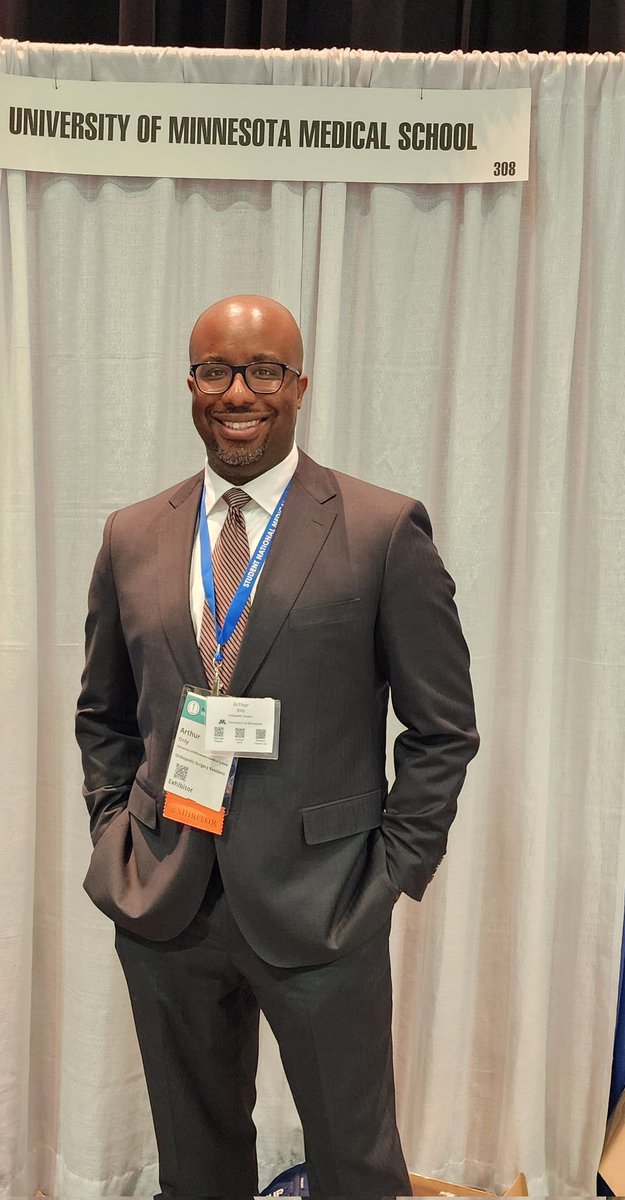 Say hi to Dr. Arthur Only at Booth D308 U of MN at #AMEC2023 <a href="/SNMA/">Student National Medical Association, Inc (SNMA)</a> <a href="/UMNGME/">UMN GME</a>.  Learn about his experience as an awesome ortho resident.  He told me I should check out the restaurant Coalition for food.