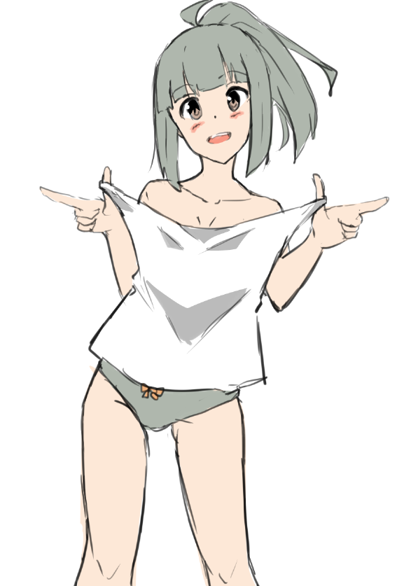 夕張(艦これ) 「脱ぎばり 」|ベルクート@艦これ絵描きのイラスト
