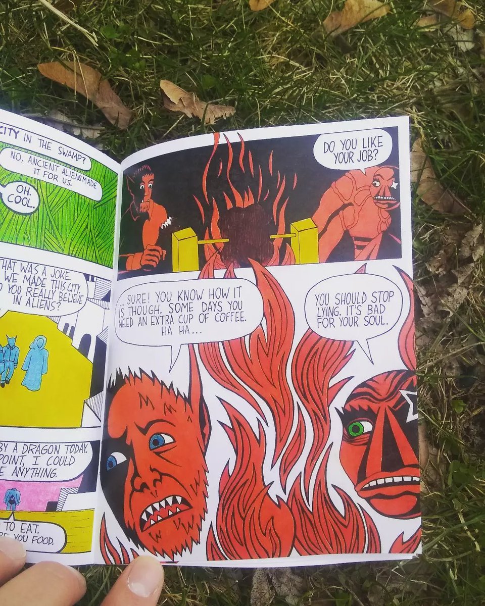 My latest comic, Eddie the Office Goblin 3, is back from the printer and looks great! Goes on sale Monday!