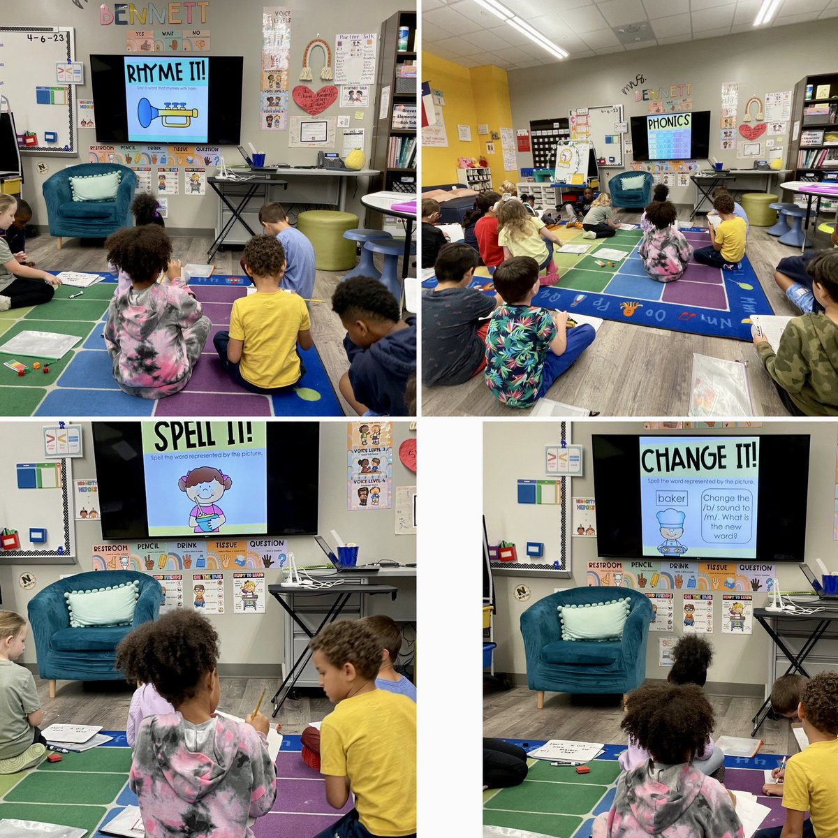 My students enjoyed playing Jeopardy to review decoding and encoding r-controlled skills. #1stgrade @Humble_ElemELA @MrsRFiore @HumbleISD_GE