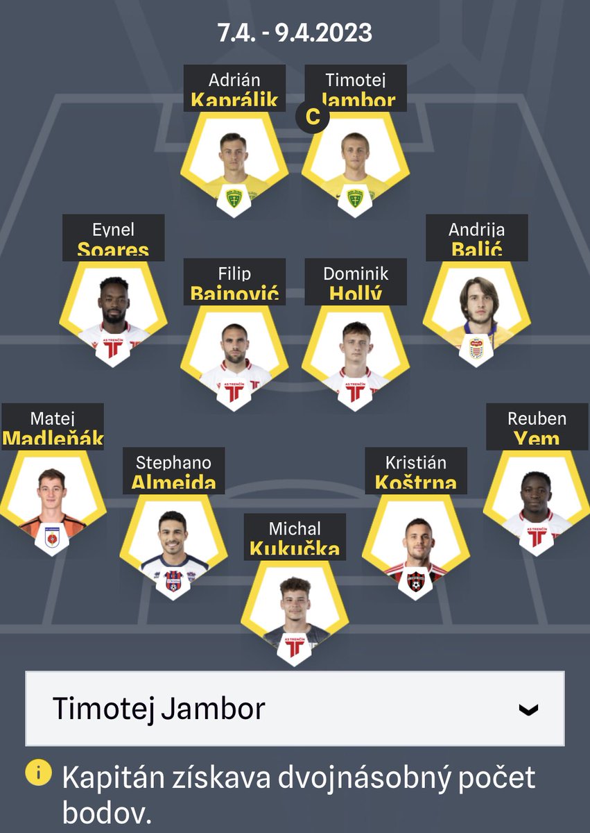 FL_addict's tweet photo. • “Koho na hrot do fantasy?”
- “ Daj tam Jambora, to je jediná istota z útočníkov v lige, že bude hrať, veď Žilina má len jedného hroťáka, on bude hrať na 100 % , a daj mu aj “C”, Žilina Podbrezovú nabije”
#fantasyFL https://t.co/2ifY48UfwX