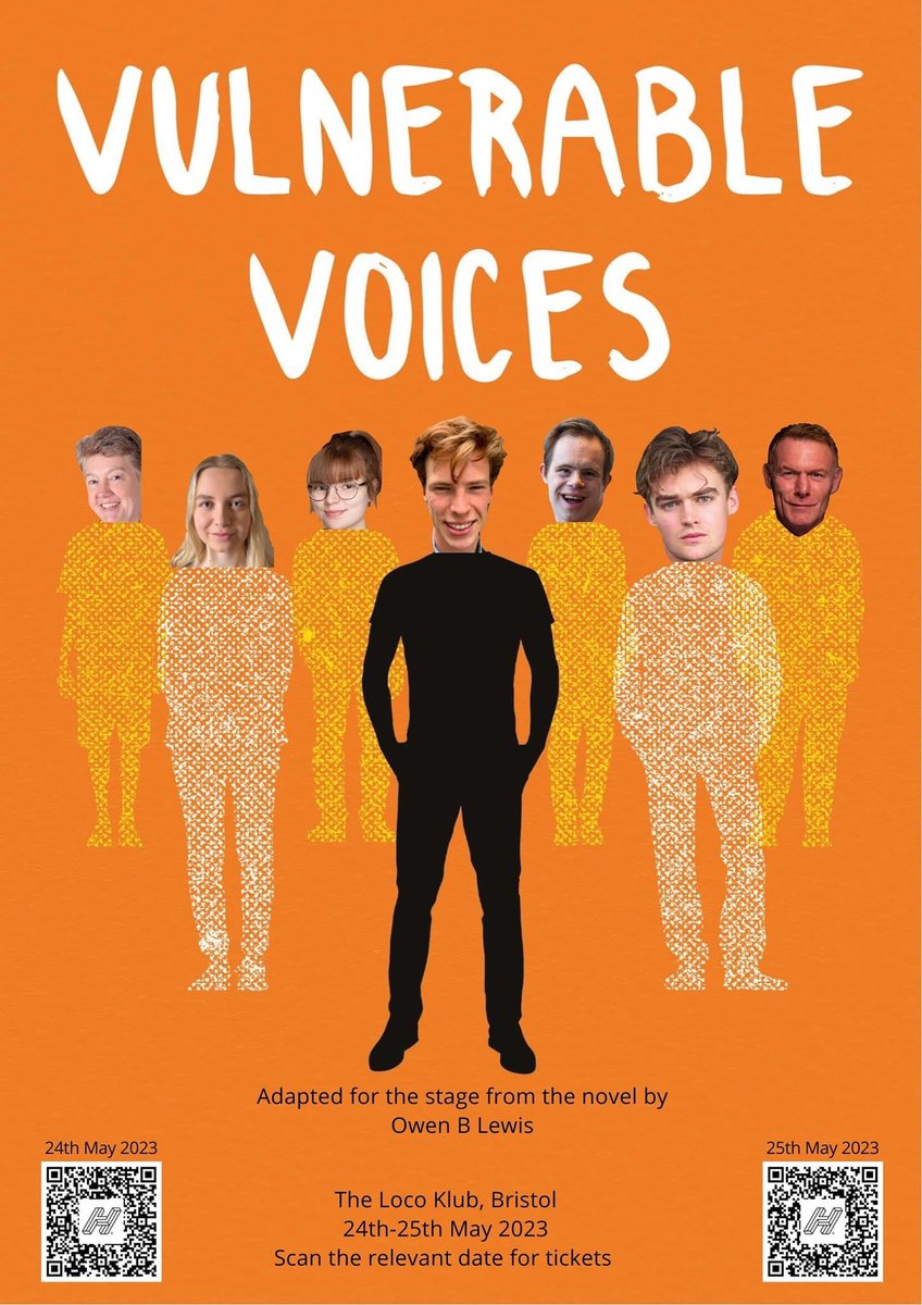 I am appearing in this play in Bristol in May with <a href="/MattAveryactor/">Matt Avery</a>.  Based on the book by Owen Lewis.  Please get tickets and support us.  <a href="/AudereTalent/">Audere Talent Management</a> <a href="/holbrook99/">Paul Holbrook</a>