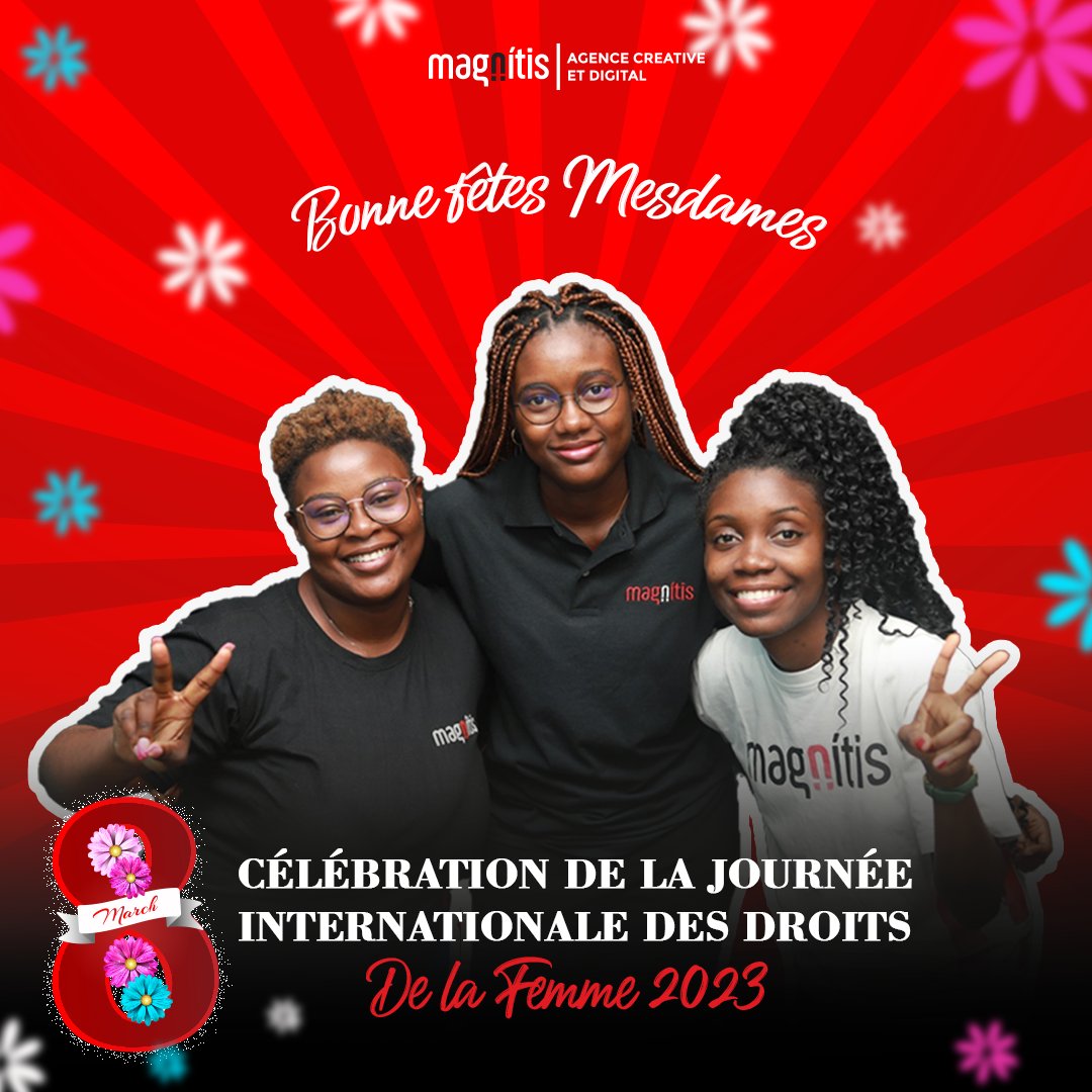 AgencyMagnitis's tweet photo. #magnitis souhaite à toutes les femmes une bonne journée internationale des droits de la femme.
"𝙻𝚊 𝚙𝚕𝚊𝚌𝚎 𝚍𝚎 𝚕𝚊 𝚏𝚎𝚖𝚖𝚎 𝚗'𝚎𝚜𝚝 𝚙𝚊𝚜 𝚞𝚗𝚒𝚚𝚞𝚎𝚖𝚎𝚗𝚝 à 𝚕𝚊 𝚌𝚞𝚜𝚒𝚗𝚎 𝚖𝚊𝚒𝚜 é𝚐𝚊𝚕𝚎𝚖𝚎𝚗𝚝 𝚊𝚞 𝚜𝚎𝚒𝚗 𝚍'𝚞𝚗𝚎 𝚎𝚗𝚝𝚛𝚎𝚙𝚛𝚒𝚜𝚎"
 #happywomanday https://t.co/ZOEqTAAAfG