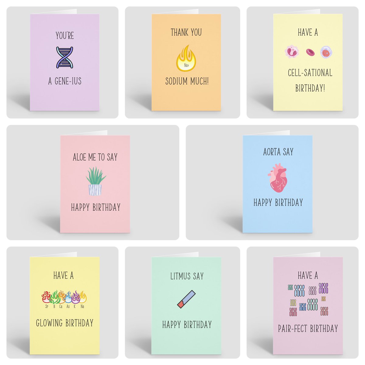 For all the science teachers out there! I’ve designed these science cards. Let me know if you’re interested! 🧬🔭🧫🪴