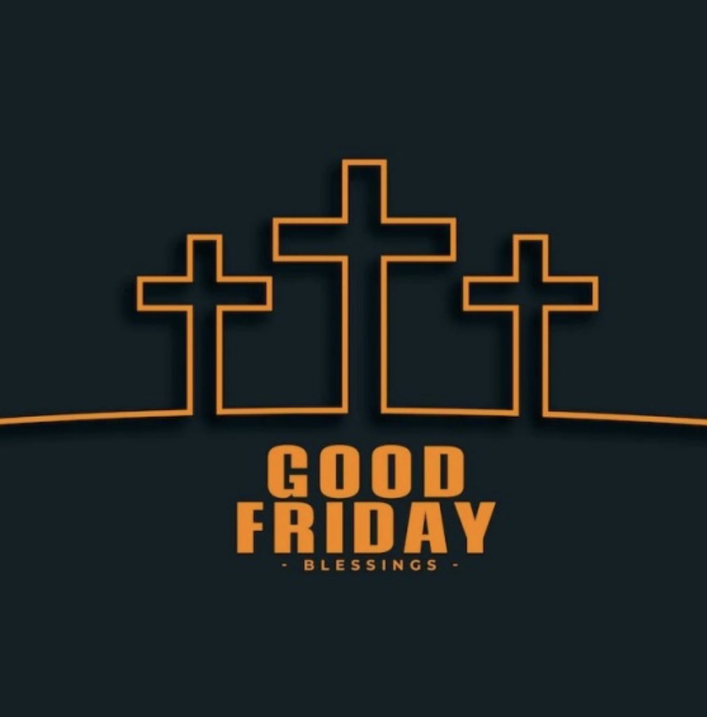 DrMarkKolkman's tweet photo. Every Friday is good, but today is #GoodFriday. Blessings to all. @227Dean @BrendanMcHugh18 @Coach_Connell @matthew_shank @stevediversey0 @BonomoJeff @mikewilsontech @PorterSup205 https://t.co/0axB8KnBdO