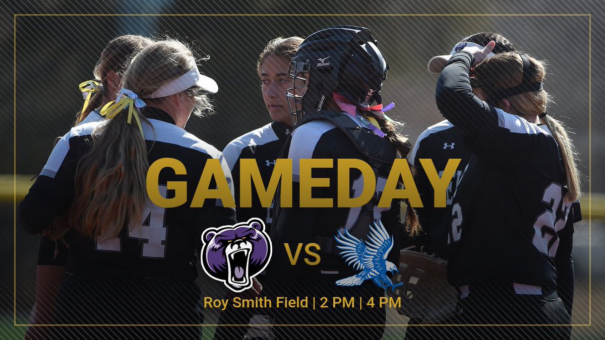 BUBruins's tweet photo. ๐ฅGAMEDAY๐ฅ
@BruinsSoftball1
๐
@dsubluehawks
๐๏ธRoy Smith Field
GAME 1:
โฐ2:00 PM
๐ https://t.co/CwlS0U68Iv
๐บ https://t.co/ruttrOWIzW
GAME 2:
โฐ4:00 PM
๐ https://t.co/YKNDeUYLy6
๐บ https://t.co/I2tyLxb3cB
#NAIASB #NSAASB #Gameday https://t.co/SiVDcBLEVm
