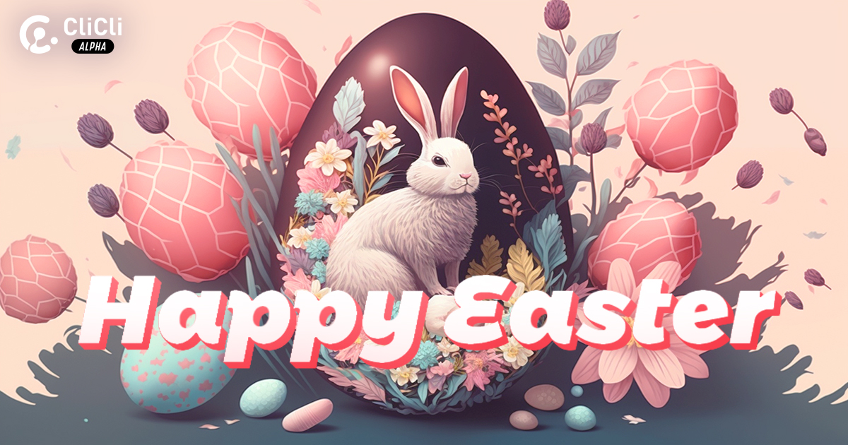 TheCliCli's tweet photo. For those celebrating, have a Joyful Easter!🐣🌸🐰
#Easter #HappyEaster https://t.co/GBBh9ZIvHn