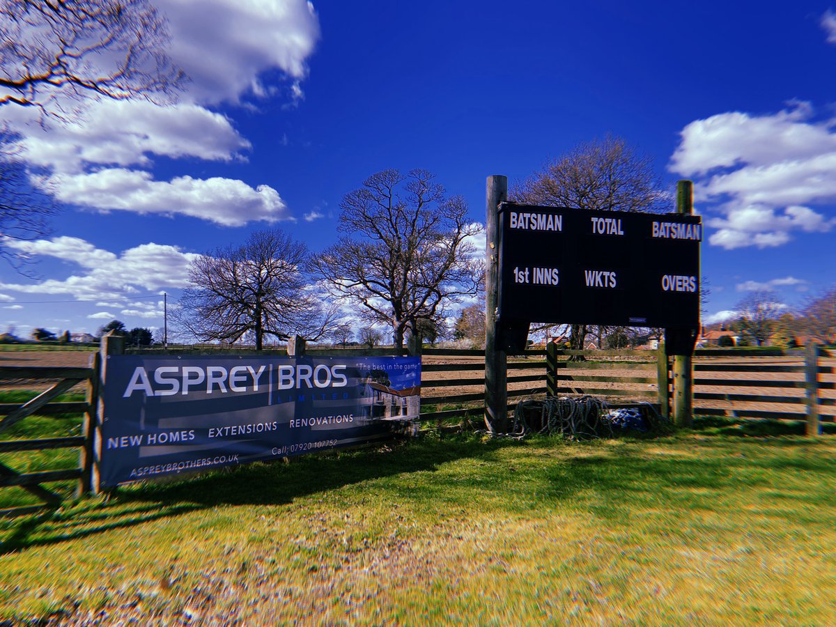 Hundhillcricket's tweet photo. Sponsorship banners are up and looking fantastic in the Easter sunshine! 

2023 banners are £200 for the year, price includes production and fitting. Get in touch! 👊🏼🏏🦋 https://t.co/OObk5NFPLL