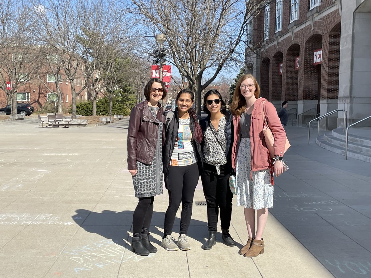 Biology Graduate students <a href="/unlsbs/">Nebraska Bio Sci</a> REPRESENT at the College of Arts &amp; Sciences (<a href="/unlcas/">Nebraska CAS</a> ) Graduate Recognition Awards Ceremony! Congratulations <a href="/BrandiPessman/">Brandi Pessman</a> @paul_lo_bee <a href="/Laurachne/">Laura Segura-Hdez</a> <a href="/CrystalUminski/">Crystal Uminski</a> <a href="/rosso_taylor/">Taylor Rosso</a> and so many more! You are all amazing &amp; we're lucky to have you 😊