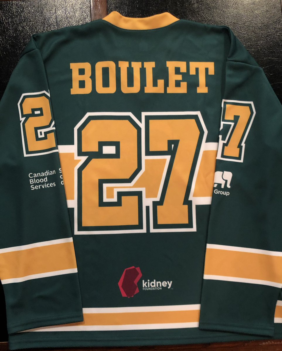 It’s Green Shirt Day. I have a special jersey picked out @GreenShirtDay. Register. Be A Donor. #GreenShirtDay #LoganBouletEffect
