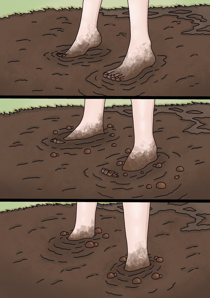 Start of an anonymous commission, a gentle sink into some dangerous mud!